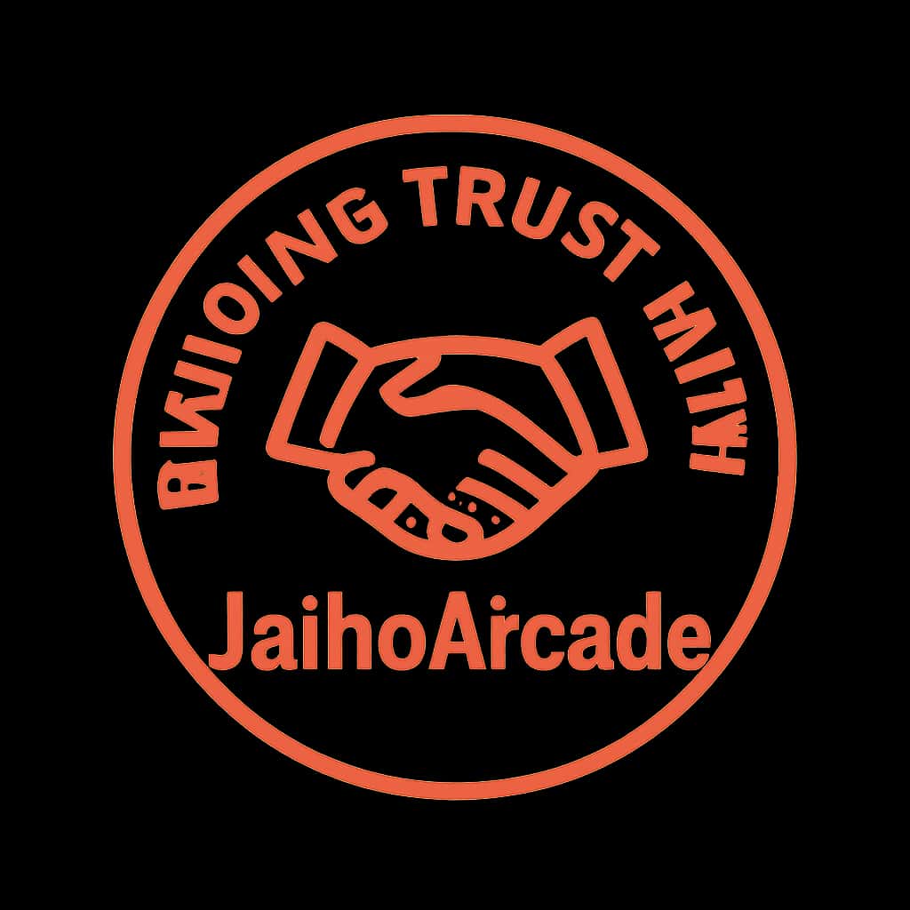 Badge representing Building Trust with JaihoArcade.