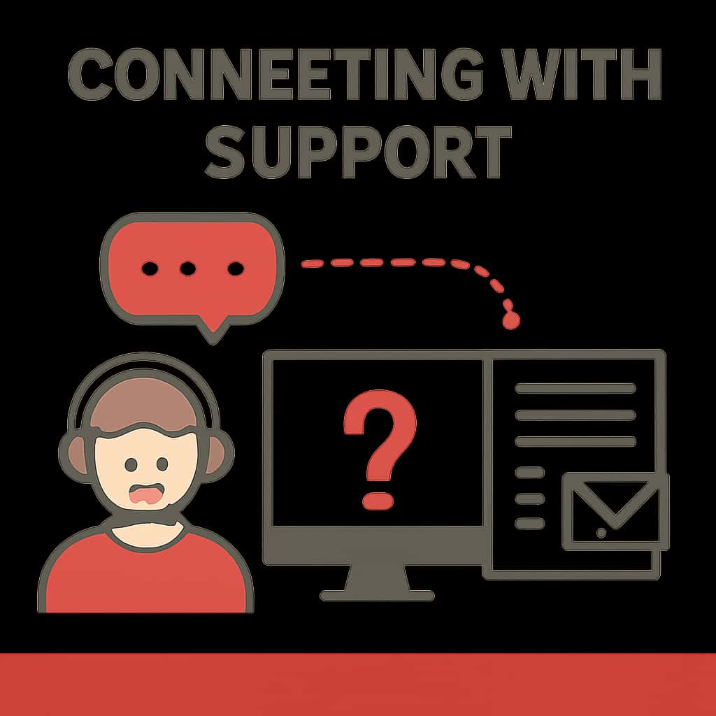 An educational diagram illustrating JaihoArcade support options.