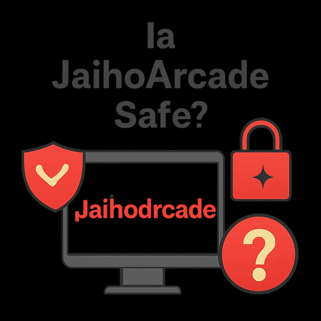 An educational diagram illustrating JaihoArcade's security features.