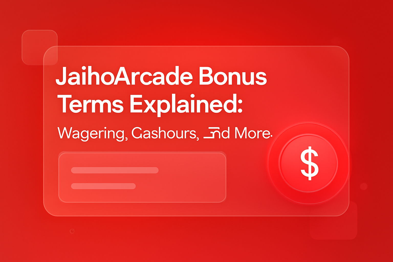 A conceptual representation of account security featuring the words 'JaihoArcade Account Security' in a high-tech style.