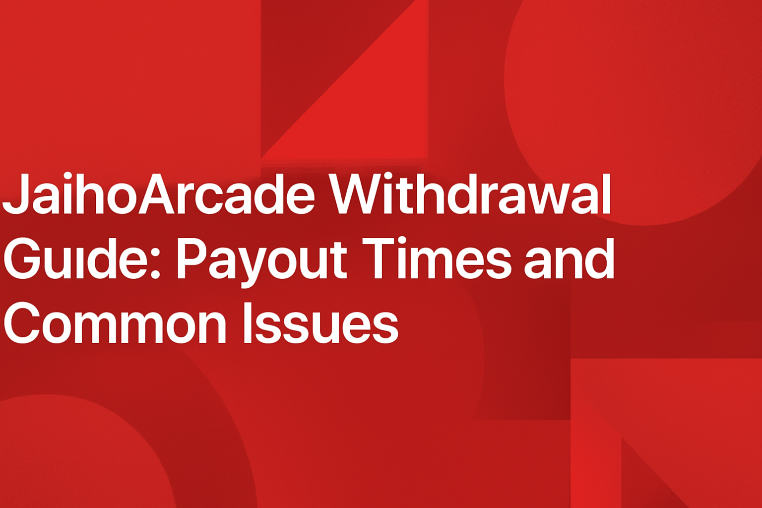 An informational graphic about JaihoArcade Privacy Settings.