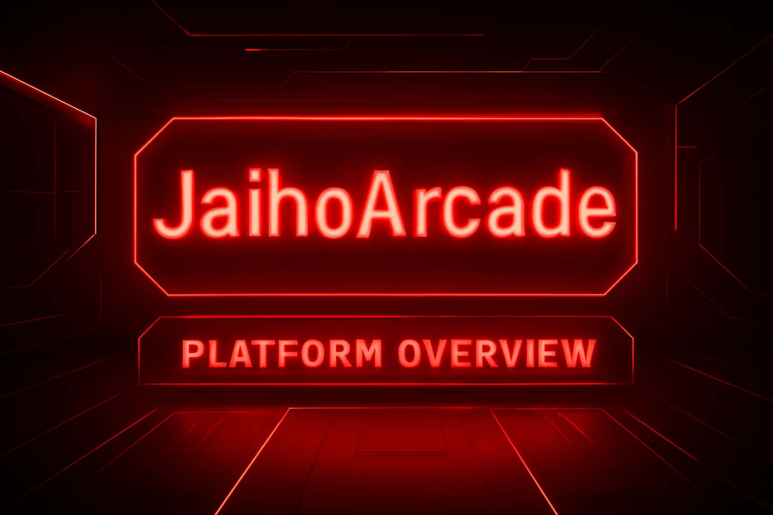 Futuristic gaming platform background