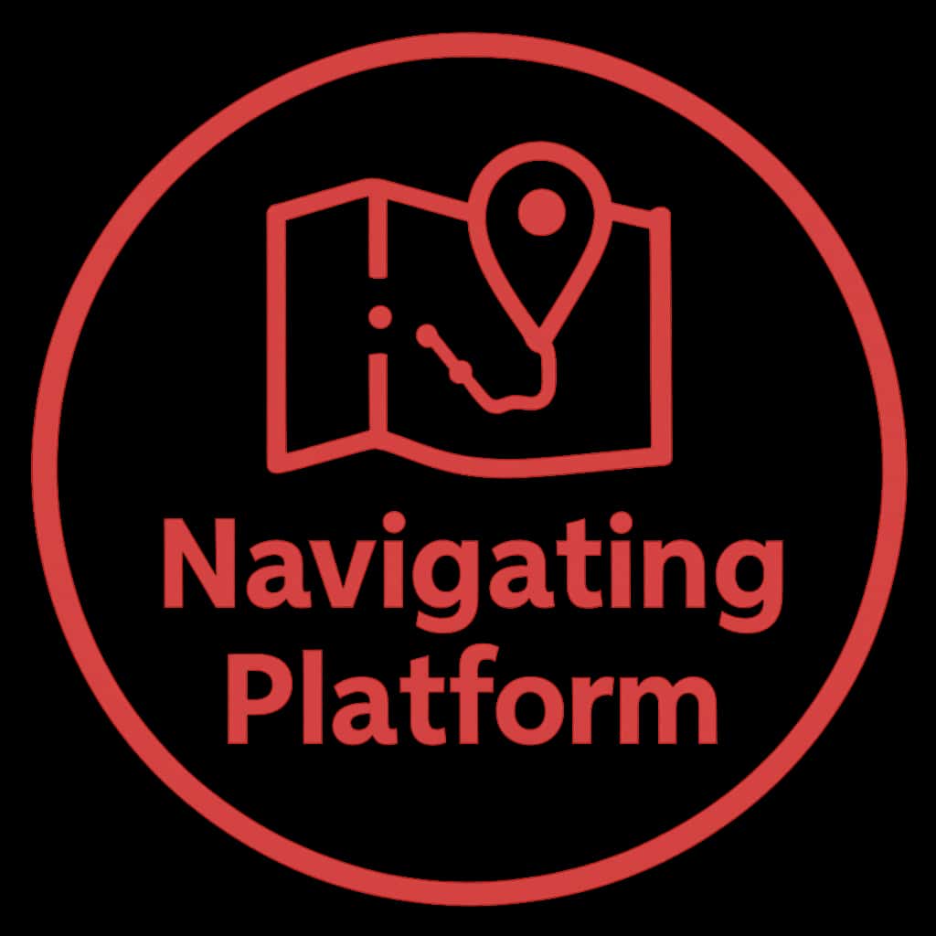 A professional badge symbolizing guidance for navigating JaihoArcade platform.