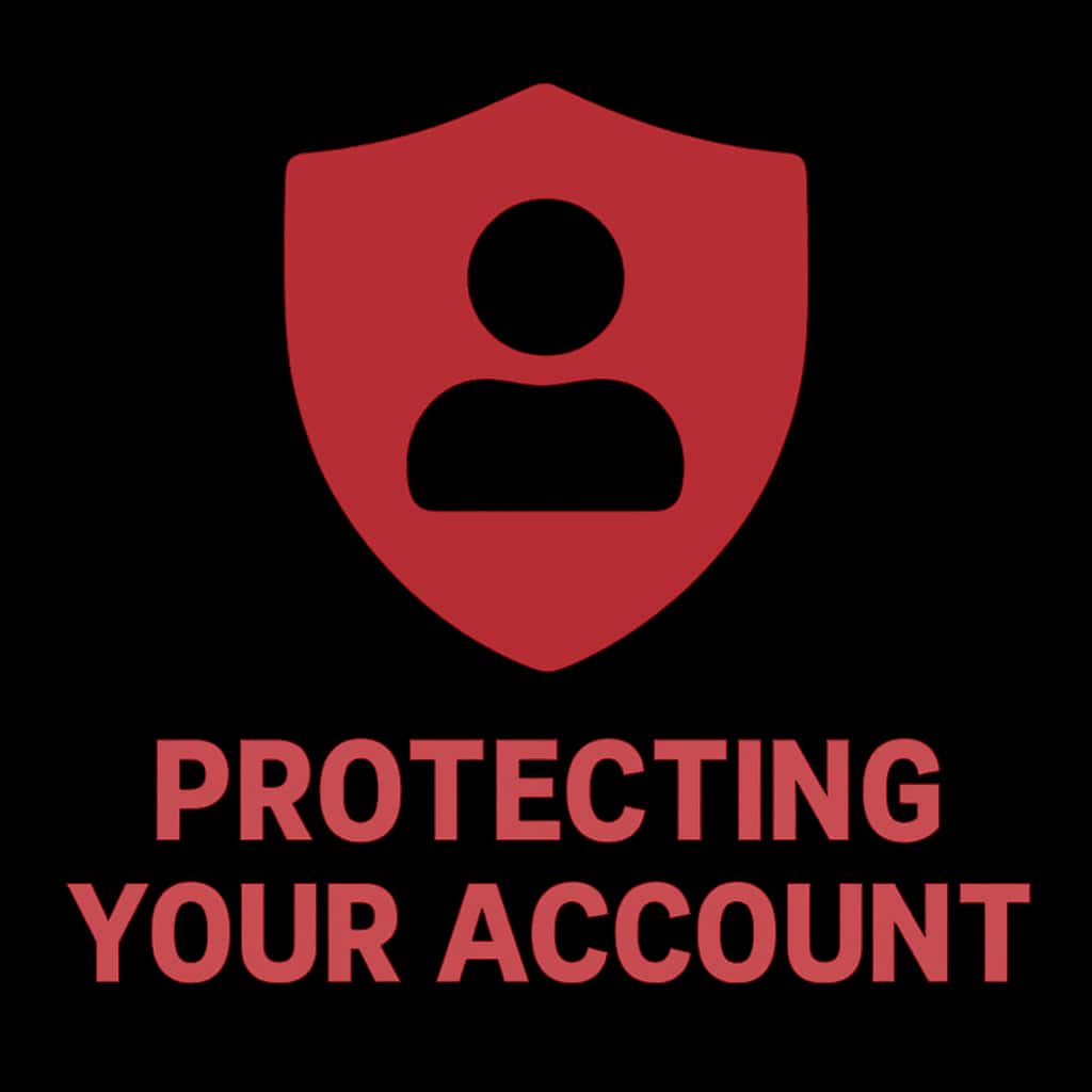 A badge representing account protection for JaihoArcade.