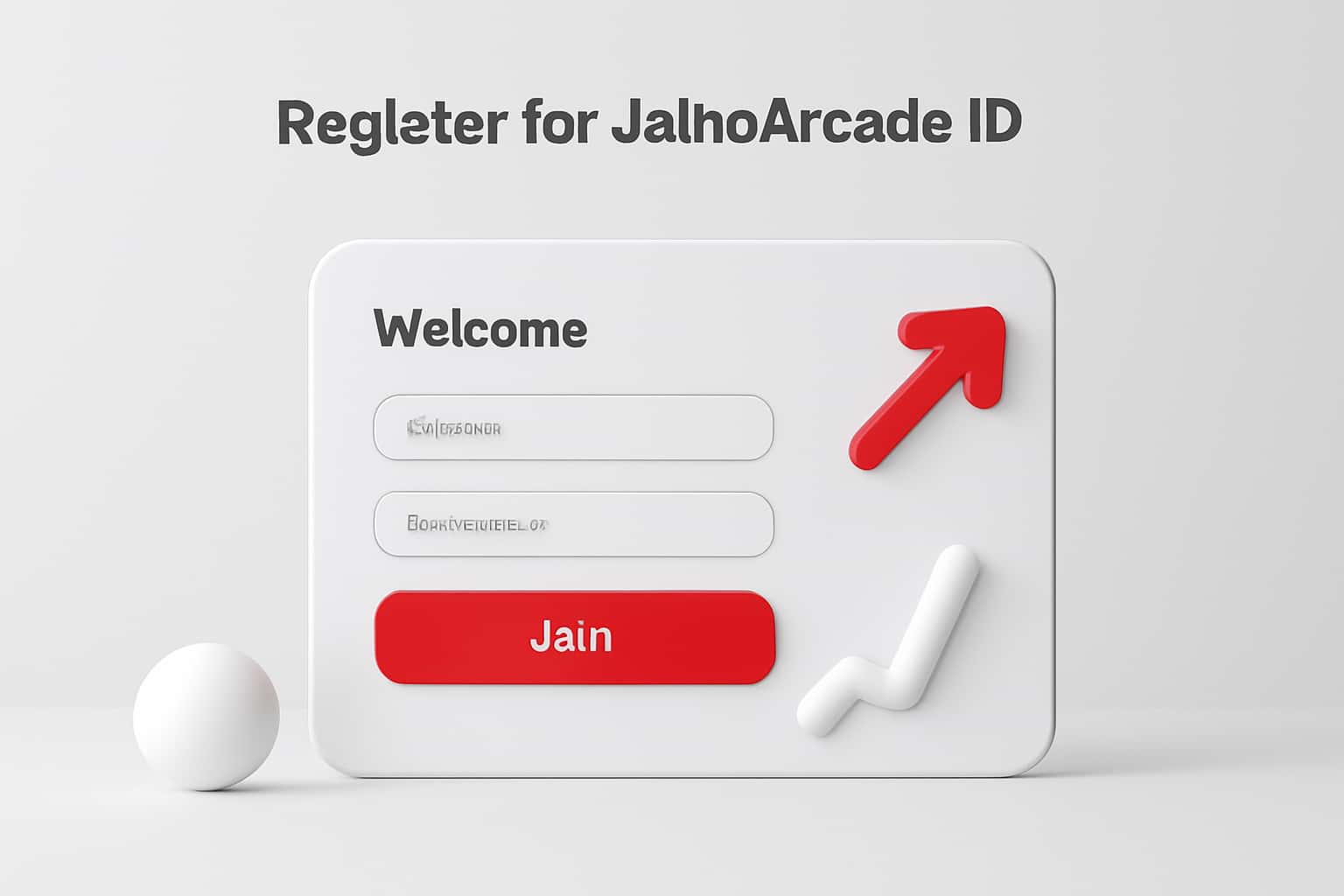 Register for JaihoArcade ID Interface